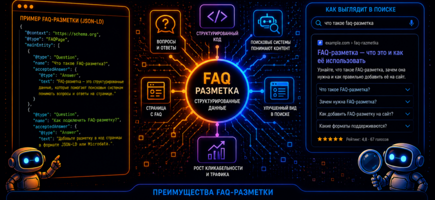faq razmetka chto eto
