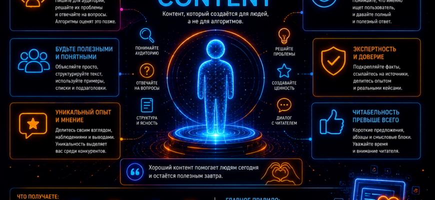 human first content